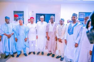 2027: Anxiety as APC Govs visit Buhari over former President’s suspected plans to defect to SDP