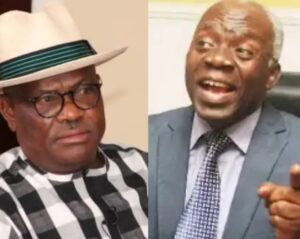 Wike Is the only Bencher In Nigeria Who has Never Handled A Case In Court” – Falana fires back at FCT Minister.