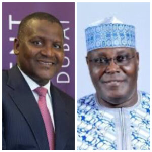 Atiku Congratulates Aliko Dangote on 68th Birthday