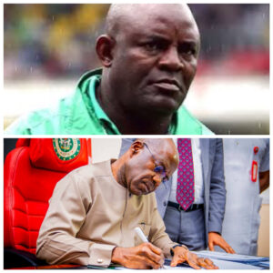 Governor Otti Mourns Coach Christian Chukwu