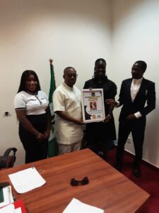 West African Students Honoured Ubani with Excellent Service Award