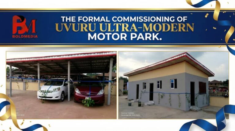 Uvuru Community Commissions Ultra-modern Motor Park